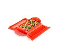 Lékué Coffret Vapeur avec filtre Rouge 1-2 pers. (650 ml)