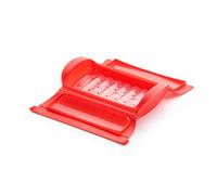 Lékué Plateau cuiseur vapeur micro-ondes Lékué 1-2 portions Rouge