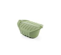 Lékué Coffret vapeur profond silicone platine vert, 3-4 personnes, 2000 ml
