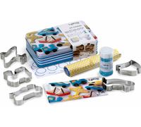 Lékué Cookie Kit Transport, Ausstechform, Plätzchenausstecher, 3000027SURM017