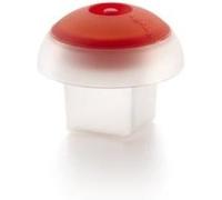 LÉKUÉ CUISSON VAPEUR CUIT OEUF OVO CUBIQUE TRANSPARENT SILICONE PLATINE Transparent G