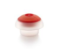 Lékué Cuit Oeuf Ovo, Cylindrique transparent, Silicone Platine