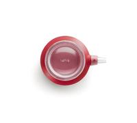 Lékué - Decomax - Poche à douille en silicone à 6 embouts, rouge