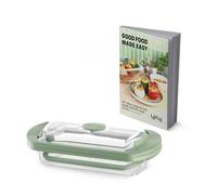 Lékué Ensemble cuiseur vapeur en verre et livre de recettes, 2p, anglais