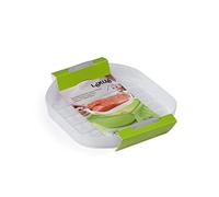 Lékué - Filtre Cocotte Maxi 3-4 pers, Silicone, Transparent, 19,5 x 17 x 4 cm