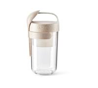 Lékué Boîte To Go Organic 600 ml avec cuillère Beige