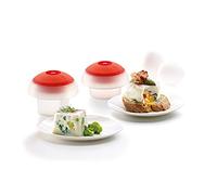 Lékué - Kit 2 Cuits Œufs Ovo - Silicone Platine