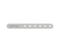 Lékué Lot de 20 bâtonnets de crème glacée, blancs, 93 mm
