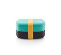 Lékué Lunch Box turquoise/ noir