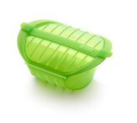 Lékué Maxi cuiseur à vapeur micro-ondes 1-2 p, silicone vert