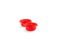 Lékué Mini Moule Savarin 2 un. Rouge