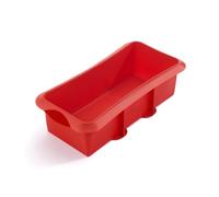 Lékué Moule à pain en silicone Lékué 28 cm Rouge