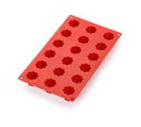 Lékué Moule à canelé bordelais mini en silicone Lékué Rouge
