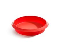 Lékué Moule à gâteau rond en silicone Lékué 20 cm Rouge