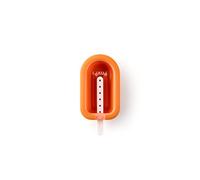 Lékué - Moule à Glace empilable Mini Orange 10,5 cm