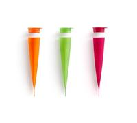 Lékué Moule à glace Silicone Multicolore 4 x 20,2 x 4,8 cm 3 pièces