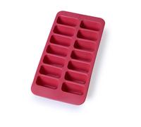 Lékué Moule à glaçons rectangulaire avec couvercle Lékué Rouge