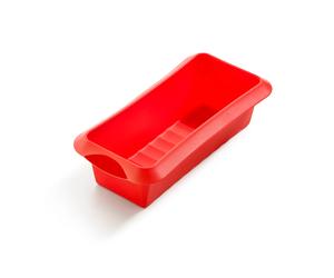 Lékué Moule à pain en silicone Lékué 24 cm Rouge