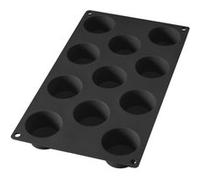 Lékué - Moule Muffins - 11 cavités - Noir Noir G