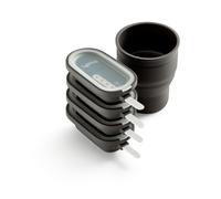 Lékué Moules à glace classiques Lékué 4 pièces Marron