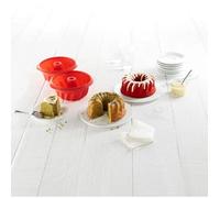 Lekue Moules En Silicone Pour Gâteaux Lékué Mini Savarin 15 Cm 2pcs