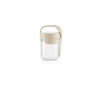 Lékué Natural Jar to go pour transporter des aliments Beige 400 ml