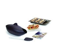 Lékué - Pain/Moule Pour Baguettes Set, Silicone, Marron , 30 X 25 X 15 Cm - 3000085surm017