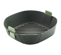 LEKUE - PANIER SILICONE AIR FRYER XL GREY 25x25x8,5cm