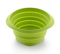Lékué - Passoire Pliable - Silicone Platine- 23 cm - Vert - Tools
