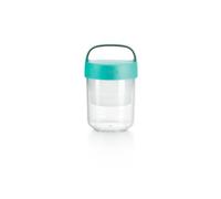 Lékué Récipient hermétique Jar To Go 400 ml Turquoise
