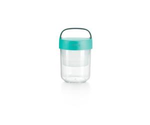 Lékué Récipient hermétique pour transporter des aliments, 400 ml, Turquoise