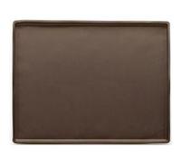 Lékué – Tapis de four à rebords en silicone marron 40 x 30 cm pour gâteau roulé