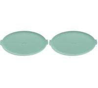Lékué Tapis de protection de silicone pour micro-ondes, 25.5 cm diam. (Lot de 2)
