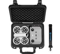 LEKUFEE Boîte Rigide étanche et Portable pour Drone DJI Neo 1, Bundle Fly More DJI Neo 1, télécommandes RC-N3, RC-N2 et Accessoires (étui Seulement)