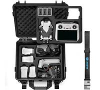 LEKUFEE Boîte Rigide étanche pour DJI Mini 4 Pro,DJI Mini 3 Pro,Mini 3 Drone,DJI RC 2,DJI RC N2/N1,DJI Goggles 3(Pas Fit Goggles N3)/2/Integra/DJI RC Motion 2 et Accessoires (étui Uniquement)