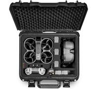 LEKUFEE Boite Rigide Étanche pour Drone DJI Avata 2, Fly More Combo, DJI Goggles N3/3/Integra, RC Motion 3/2, FPV Remote Controller 3/2 et Autres Accessoires (Uniquement malette)