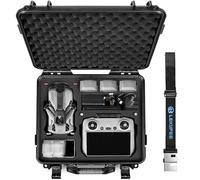 LEKUFEE Boîte Rigide étanche pour Drone DJI Mini 5 Pro, Bundle Fly More, DJI RC 2/RC N3, 6 Batteries, Station de Recharge bidirectionnelle et Autres Accessoires (étui Uniquement)