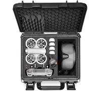 LEKUFEE Boîte Rigide Imperméable pour Bundle Motion Fly More DJI Neo 1, DJI Goggles N3/3/2/Goggles Integra, RC 2/N3/N2, RC Motion 3/2 et Accessoires (Mallette Seulement)