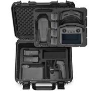 LEKUFEE Étui de Transport étanche pour Drone DJI Air 3S/Air 3 Bundle,DJI RC 2/N3/N2/RC Pro 2/ Pro,Goggles 3/2/Integra,RC Motion 3/2 et Accessoires (Valise Uniquement)