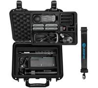 LEKUFEE étui de Transport Rigide étanche pour Insta360 X5,Insta360 X4 Air, Insta360 X4/X3 Caméra d'action et Accessoires (Valise Seul)