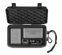 LEKUFEE étui Rigide Étanche de Voyage pour DJI Mic 3,Mic Mini 2,Mic 2, Mic Mini, Boîtier de Charge, Émetteur, Récepteur, Micro-Cravate et Autres Accessoires (étui Seulement)