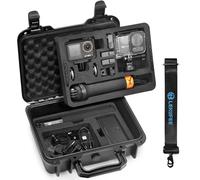 LEKUFEE étui Rigide étanche pour DJI Osmo Action 6/5 Pro/4/3 Bundle Aventure,Bundle Essentiel,Bundle Standard et Accessoires (Valise Uniquement)