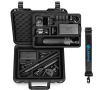LEKUFEE Valise Rigide étanche pour DJI Osmo 360,Bundle Aventure Osmo,Batteries,Perche à Selfie Invisible Osmo, Boîtier de Recharge DJI Mic 3/2/Mic Mini et Autres Accessoires (Valise Uniquement)