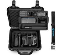 LEKUFEE Valise Rigide Étanche pour Insta360 X5,Insta360 X4 Air / X4/X3 Pack Standard, Pack débutant, Pack Essentials,Pack Moto et Autres Accessoires (Étui Uniquement)