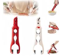 LeKuni 2 PACK Pince Cuisine 2-en-1 Multi-usage Anti-brûlure, ustensiles de Cuisine, pince silicone Cuisine, pince à bol antidérapante et résistante à la chaleur avec poignée ergonomique