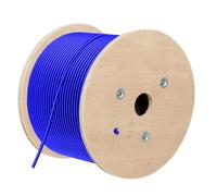 LEKVKM Câble Ethernet Cat8 de 2000 m S/FTP pour extérieur et intérieur - Câble réseau LAN Cat8 haut débit 40 Gbit/s 2000 MHz avec connecteur RJ45 plaqué or résistant aux intempéries pour PC - Bleu