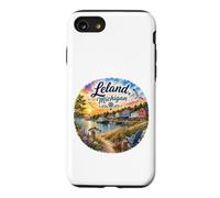 Leland MI Michigan, Fishtown, Île, Îles Manitou, États-Unis Coque pour iPhone SE (2020) / 7/8