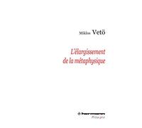 L'élargissement de la métaphysique