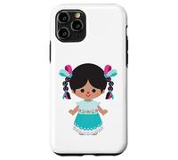 Lele Doll, Marìa Doll, Adelitas. 100% Mexican Handmade Otomi Coque pour iPhone 11 Pro
