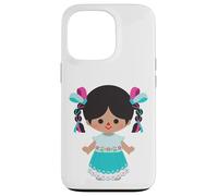 Lele Doll, Marìa Doll, Adelitas. 100% Mexican Handmade Otomi Coque pour iPhone 13 Pro